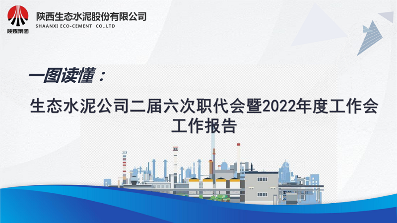 一圖讀懂生態(tài)水泥公司二屆六次職代會(huì)暨2022年工作會(huì)工作報(bào)告